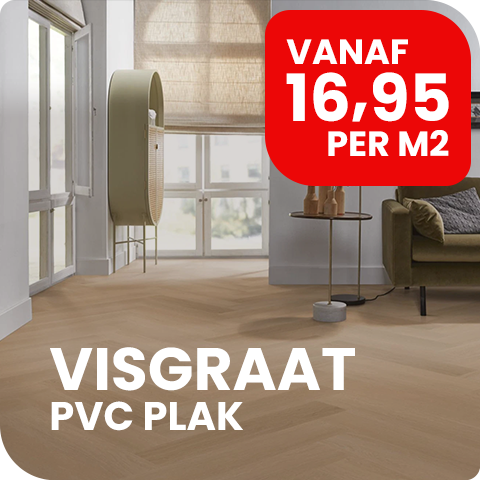 PVC Visgraat Plak